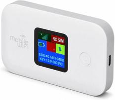 Nešiojamas 4G LTE WiFi maršrutizatorius, palaiko iki 10 įrenginių, 300Mbps