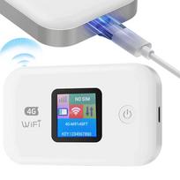 Nešiojamas 4G LTE WiFi maršrutizatorius, 150Mb/s, SIM kortelei, baltas