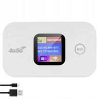 Nešiojamas 5G/4G LTE WiFi maršrutizatorius su SIM, 150MB/s