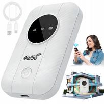 4G LTE nešiojamas WiFi maršrutizatorius su SIM kortelės lizdu, tinka iki 10 įrenginių