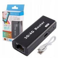 Nešiojamas 3G/4G WiFi maršrutizatorius, 150Mb/s, RJ45, USB