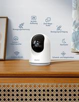 Vidaus stebėjimo kamera gyvūnams ir vaikams, 360°, WiFi