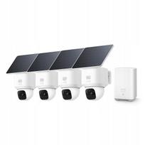 Lauko vaizdo stebėjimo kamerų rinkinys EUFY EufyCam 4 vnt., saulės energija, 360°, 2K, belaidis