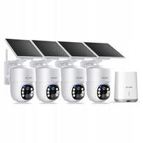 Lauko kamera SOLIOM, saulės energija, 5MP HD, belaidė, 360°, IP65
