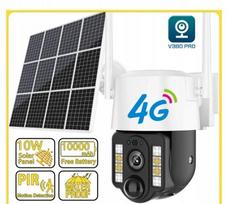 Lauko stebėjimo kamera SOLAR GSM 4G, 5 MP, SIM kortelei, V380