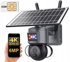 Saulės energija maitinama 4G laukinė kamera PHOTOTRAP, 6MP, dviguba FHD, GSM SIM, IR naktinis matymas