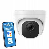 Lauko kupolinė IP kamera Reolink 4K, PoE, 12V, balta