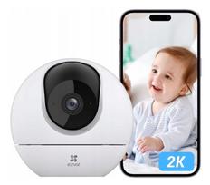 Sukiojama Wi-Fi kamera EZVIZ C6C 2K namų ir biuro stebėjimui