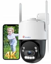 Lauko stebėjimo kamera Ctronics 4K 8MP, PTZ, naktinis matymas, dvigubas WiFi, IP66, su garsu