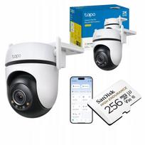 Lauko kamera TP-LINK, sukamasis 2K, garsas, 256GB atminties kortelė V30 U3