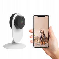 WiFi IP kamera AGSHOME 1080p su judesio jutikliu, 360° stebėjimas