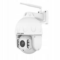 IP kamera FOSCAM SD8P, 8 MP, sukamasis objektyvas, WiFi, balta, vidaus ir lauko naudojimui