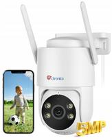 Lauko IP kamera CTRONICS 5MP, WiFi, PTZ, judesio sekimas, IP66