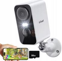 Belaidė IP WiFi kamera, 3MP, dvipusis garsas, SD kortelės lizdas iki 64GB