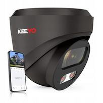 Lauko stebėjimo kamera Keeyo su mikrofonu, 5MP, 2K+, IR25