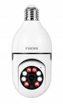 IP vaizdo stebėjimo kamera Fuers WiFi E27, 2MP, Full HD, PTZ, 2.4GHz