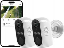 Lauko WiFi kamera 3MP IP66, tinkama garažui ir namams
