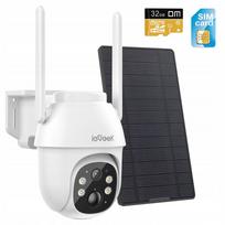 Lauko saulės kamera, GSM 3G/4G LTE, 2K 3MP, su 32GB atminties kortele