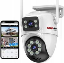 Vaizdo stebėjimo kamera VISION GUOAN 6MP, WiFi, 360° vaizdas, žmonių atpažinimas