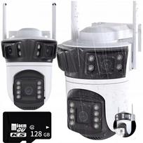 Lauko IP WiFi kamera T-IS11, sukinėjama, 2K, 4MP+2MP+2MP, 3 ekranai