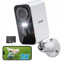 Belaidė IP WiFi kamera, 3 MP, dvikryptis garsas, microSD lizdas iki 32GB