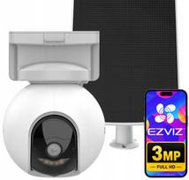 Lauko belaidė WiFi kamera EZVIZ CB8 2K su saulės baterija
