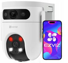 IP stebėjimo kamera vidaus ir lauko naudojimui, su WiFi, sukama