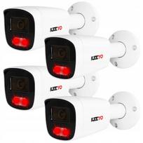 IP kamera KEEYO LV-V-IP5M40TF-B-II, 5MP, IR 40 m, IP67, AI funkcijos