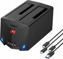 Kietųjų diskų stotelė FIDECO USB 3.2 Gen 1 skaitytuvas
