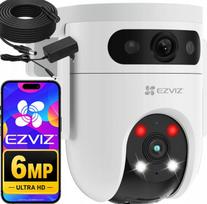 Sukiojama dviejų objektyvų EZVIZ H9C 6MP stebėjimo kamera su automatinio sekimo funkcija ir 10 m laidu