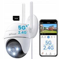 Lauko apsukama IP kamera 3MP 2K, WiFi, 4x priartinimas, judesio aptikimas, 32GB