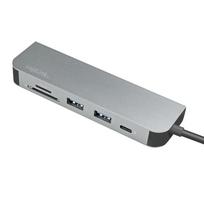 USB šakotuvas LogiLink, 6 lizdai, USB 3.2 Gen 1