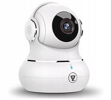 Vidaus WiFi IP kamera LF-P1T, balta, su SD kortelės palaikymu iki 128GB