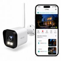 Lauko kamera MEARI su WiFi, LAN, Onvif, LED apšvietimu, sirena ir AI aptikimu
