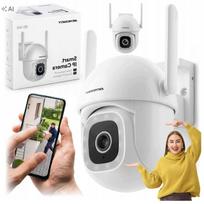 Lauko IP kamera 5MP su Wi-Fi, judesio sekimu, suderinama su Tuya