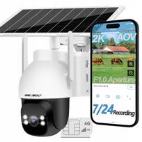 Lauko stebėjimo kamera GENBOLT 4G LTE, saulės energija, SIM kortelė, 2K raiška, naktinis matymas