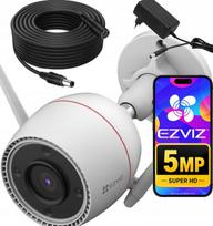 Lauko WiFi kamera EZVIZ H3c 5MP 3K, spalvotas vaizdas, judesio aptikimas, su laidu