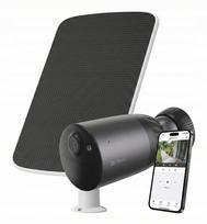 Belaidė stebėjimo kamera EZVIZ 1080p su 7800 mAh baterija ir saulės kolektoriumi