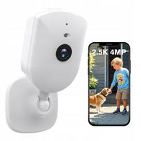 Vidaus IP kamera 4MPX su WiFi, signalizacija, FHD naktiniu matymu