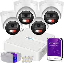 Lauko ir vidaus IP kamera Hikvision IPCA-T4-30DL PoE komplektas