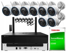 Vaizdo stebėjimo rinkinys EZVIZ 8x H3, 3 MP Wi-Fi