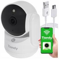 IP vaizdo stebėjimo kamera Tiandy TC-H322A, 2 Mpx, 4 mm, WiFi, USB-C, judesio sekimas