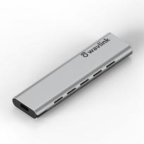 Išorinis NVMe PCI-E M.2 SSD dėklas, USB 3.1 Gen 2 (10Gbps), Type-C OTG adapteris