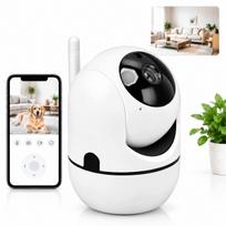 Vidaus WiFi kamera 1080P, sukiama, judesio aptikimas, nuolatinis įrašymas