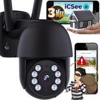 Lauko IP vaizdo kamera 4MPx, WiFi, su judesio sekimu, peržiūra, įrašymu ir mikrofonu
