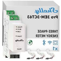 Trifazis išmanusis elektros energijos matuoklis Shelly Pro 3EM, WiFi