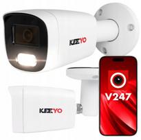 Lauko IP kamera KEEYO LV-V-IP5M40TF-DL, 5MP, naktinis matymas 40 m, AI funkcijos, IP67