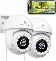 Lauko WiFi kamera Menborn G12, 4MP, 2,5K, 360°, IP66, suderinama su Alexa