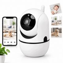 Vaizdo kūdikio stebėjimo kamera 2MP, WiFi, su HD garso funkcija, sukama, vidaus naudojimui