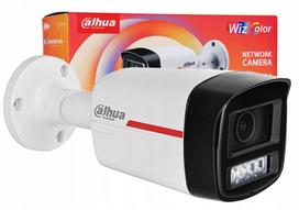 IP kamera DAHUA IPC-HFW2849TL-S-LED PRO 8MP, 2.8 mm objektyvas, PoE, WizColor
